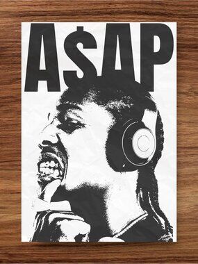 “ASAP Rocky” Poster